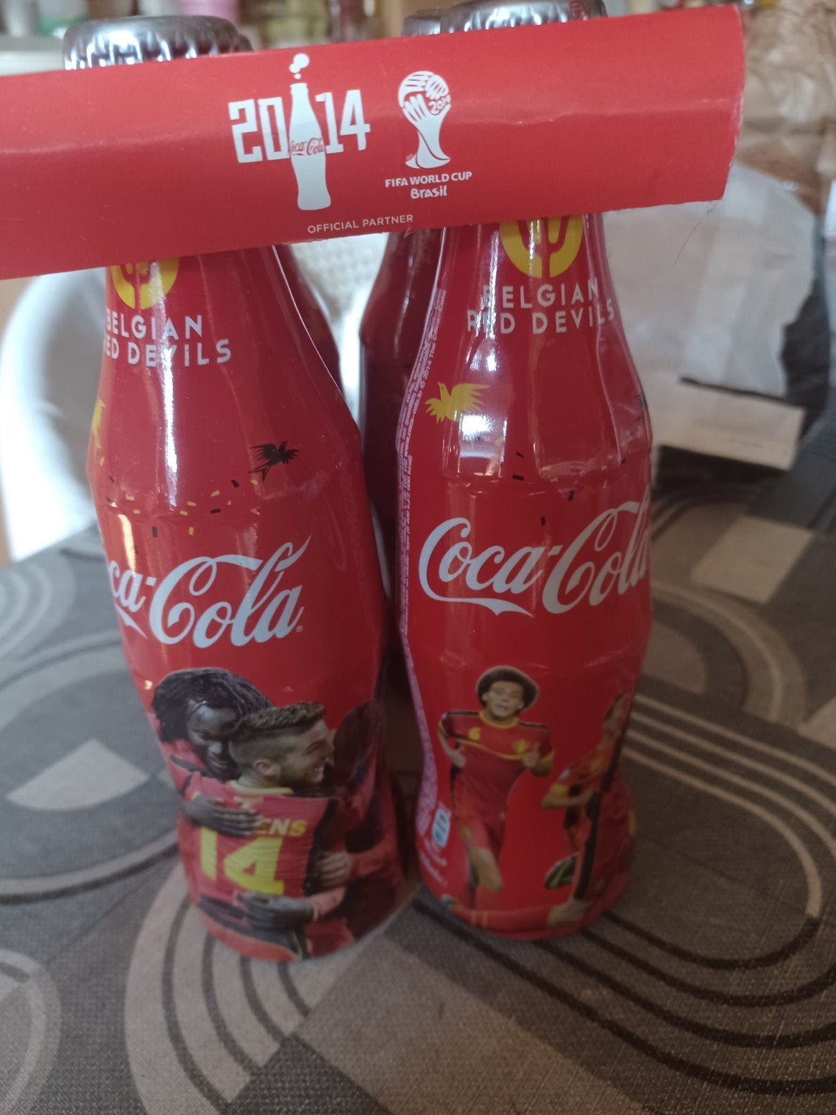 Wk  2014 Coca Cola flesjes Collectors, Enlèvement ou Envoi