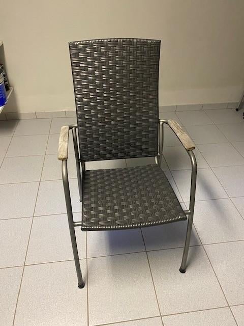 tuinstoelen, Ophalen, Gebruikt, Aluminium, Stapelbaar