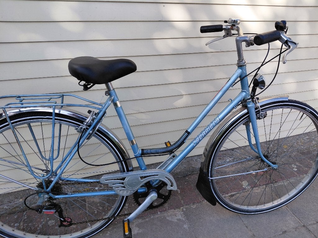 Creafiets Damesfiets met nieuwe banden - volledig in orde, Fietsen en Brommers, Gebruikt, Velgrem, Versnellingen, 50 tot 53 cm