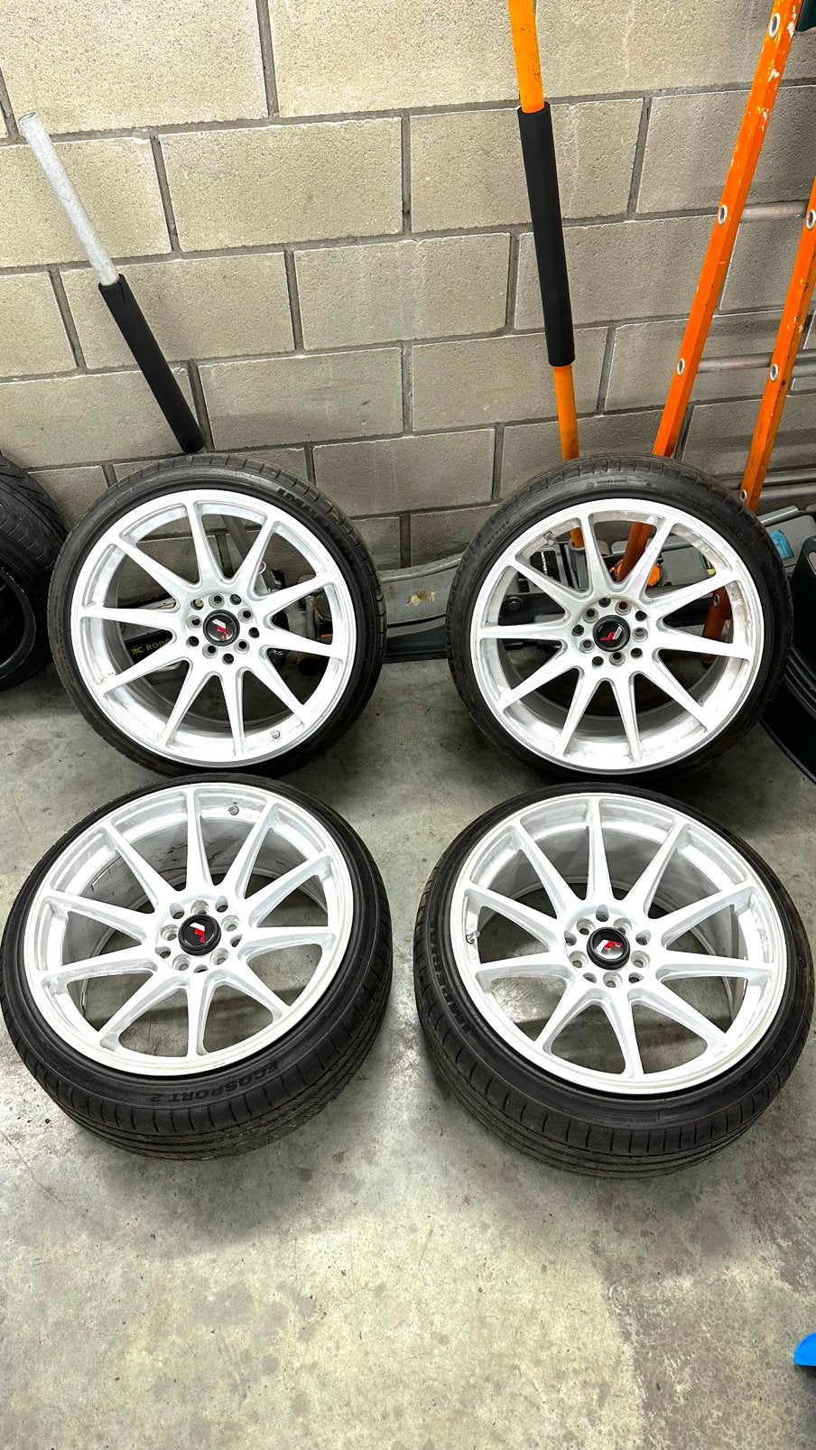 Japan Racing JR11 18” 5x100 & 5x120, Auto-onderdelen, 18 inch, Gebruikt, Banden en Velgen, Ophalen of Verzenden