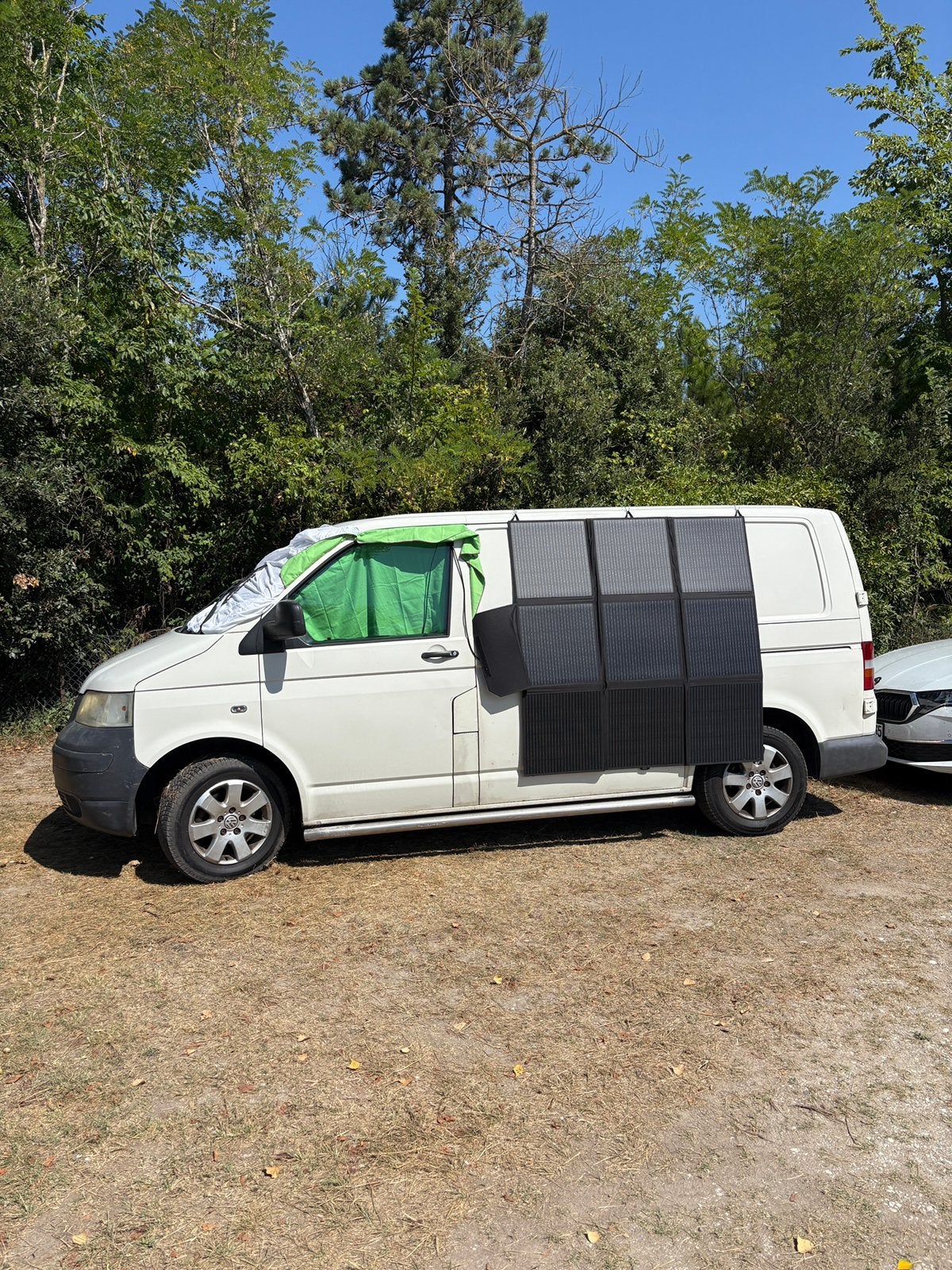 Volkswagen transporter 1.9 TDI zelfombouw camper, Volkswagen, Diesel, Particulier, Luifel
