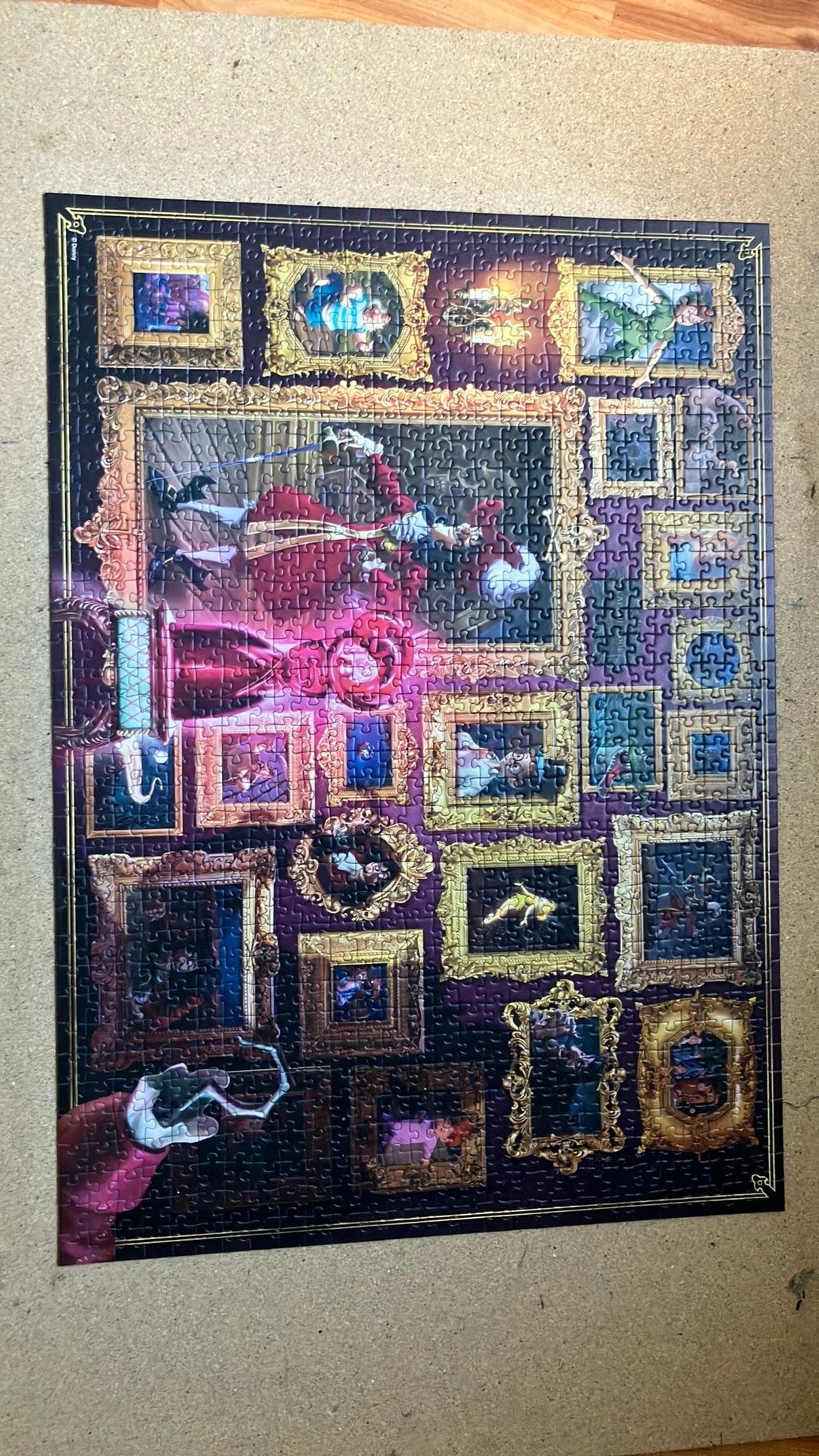 Disney puzzel 1000st. Kapitein haak (peter pan), Ophalen