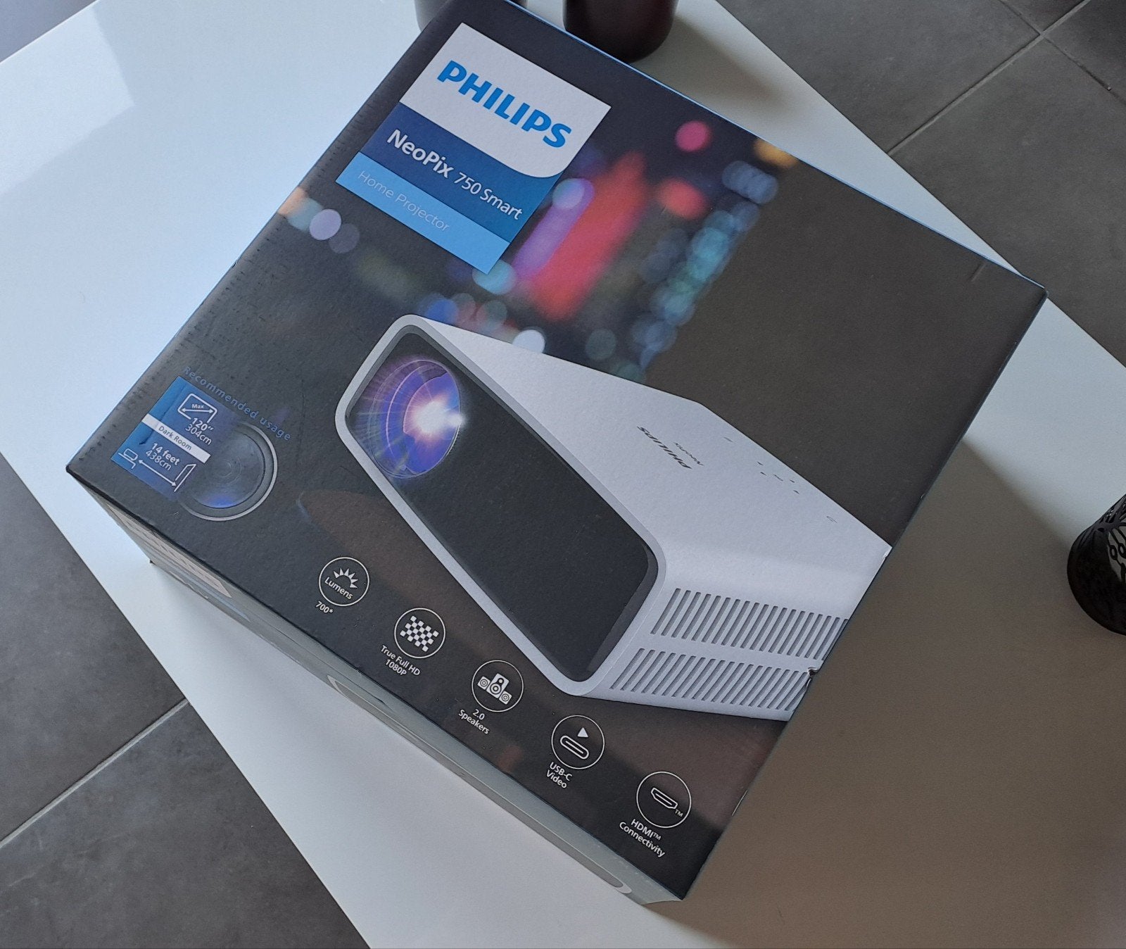Philips neopix 750 smart beamer, Ophalen, Zo goed als nieuw