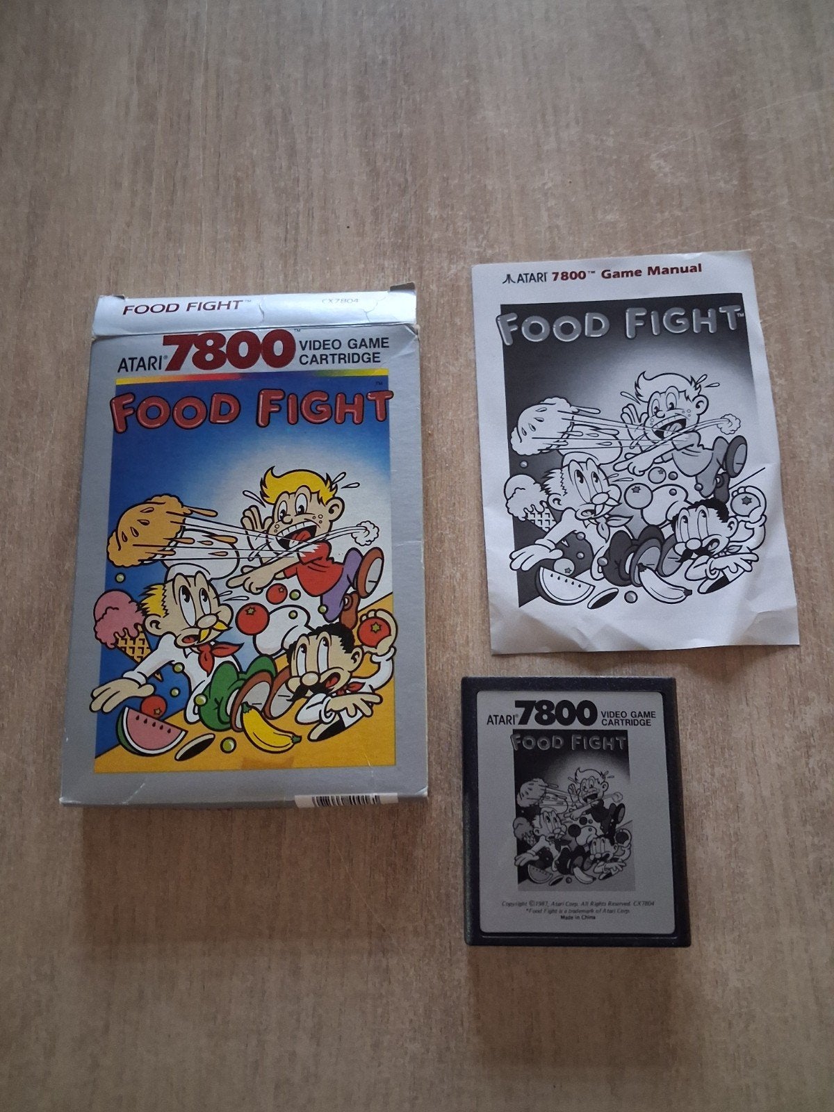 jeux atari food fight, Games en Spelcomputers, Ophalen of Verzenden