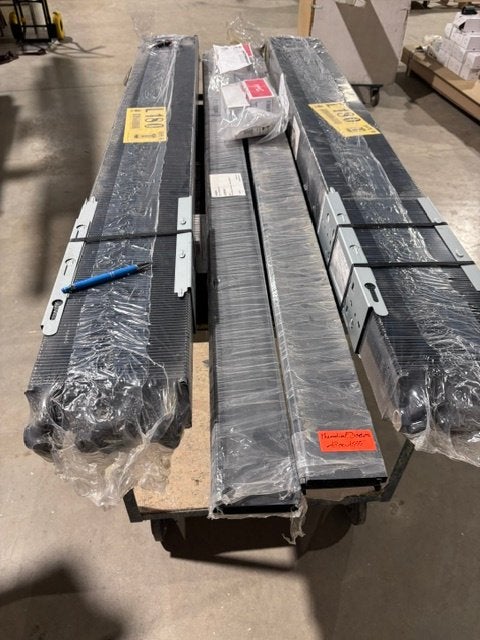 2 Radiatoren compleet (Warmtewisselaars wand-inbouw), Bricolage & Construction, Enlèvement, Neuf, Radiateur