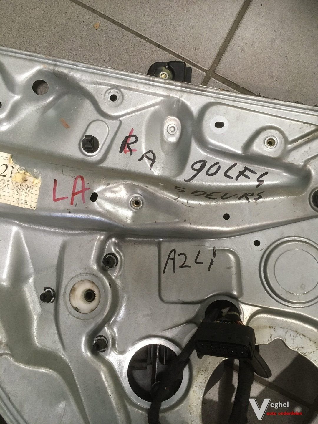 Vw Golf 4 elctr raammech linksachter, Auto-onderdelen, Gebruikt, -, -, Ophalen of Verzenden