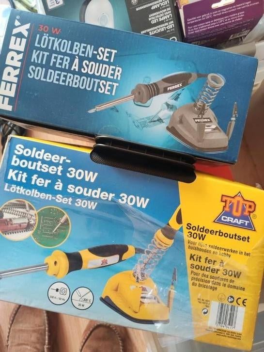 2 Kit fer à souder 30 W neuf, Bricolage & Construction, Outillage | Soudeuses, Enlèvement