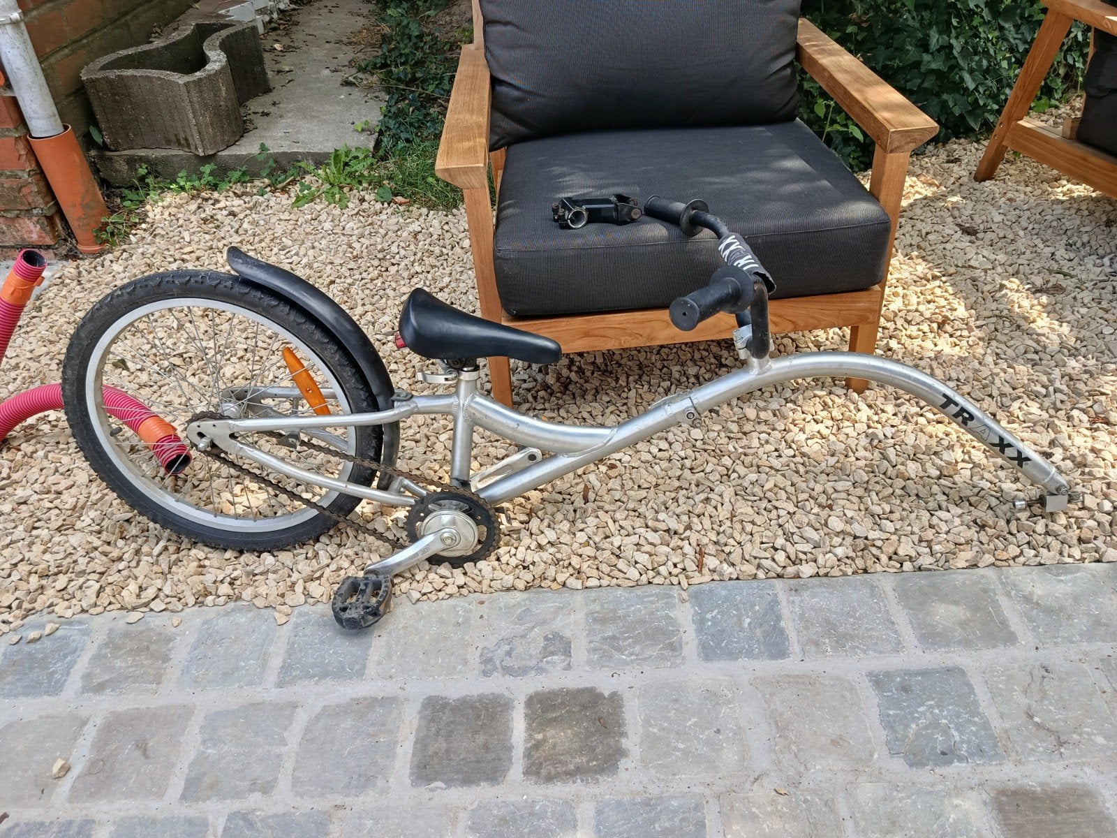 vélo suiveur, Vélos & Vélomoteurs, Accessoires vélo | Remorques, Utilisé, Vélo suiveur, Traxx