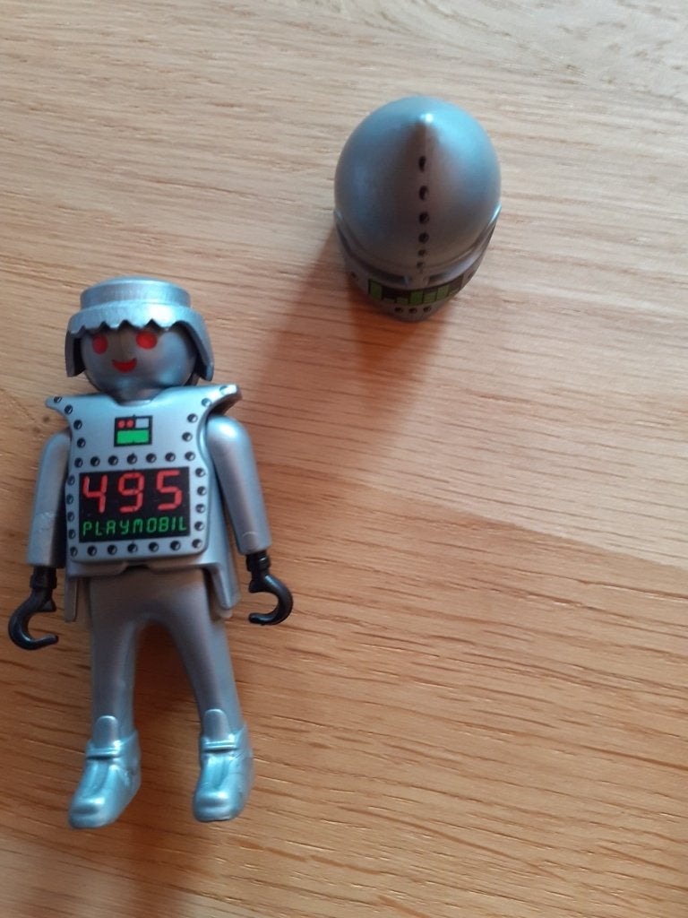 playmobil 4528 le robot, Ophalen