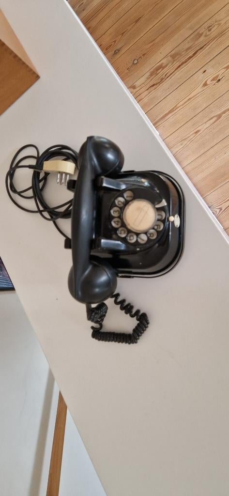 vintage draaischijftelefoon — RTT, Telecommunicatie, Vaste telefoons | Niet Draadloos, Ophalen of Verzenden