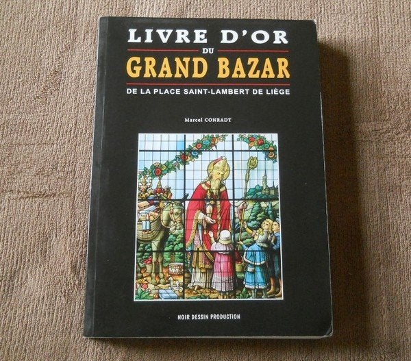 Livre d'or du Grand Bazar de la place Saint-Lambert de Liège, Enlèvement ou Envoi, Utilisé, Marcel CONRADT