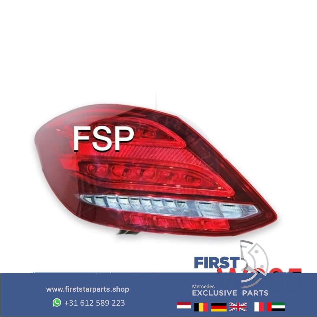 W205 LED ACHTERLICHT SET ORIGINEEL Mercedes C Klasse LINKS+R, Gebruikt, -, Ophalen of Verzenden, -