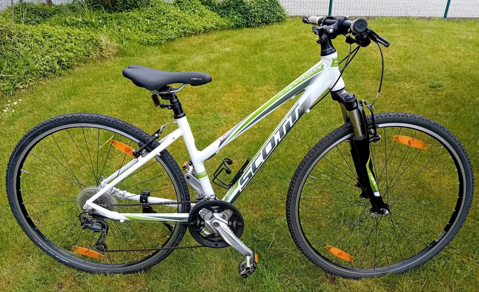 MTB alu Scott Sportster 28inch maat42 Small 27speed 🚴🏾‍♀️, Ophalen, Cruiser, Velgrem, Aluminium