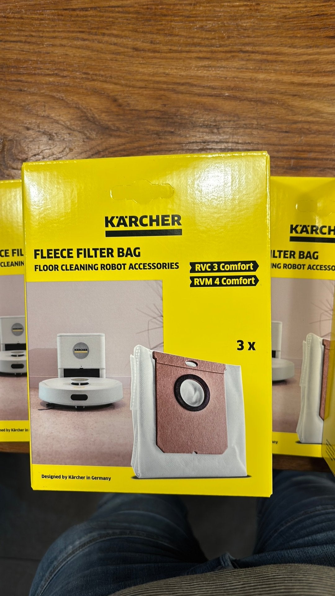 Filterzakken Kärcher robotstofzuiger RVC3 comf of RVM4 comf, Ophalen of Verzenden, Nieuw, Robotstofzuiger, Kärcher