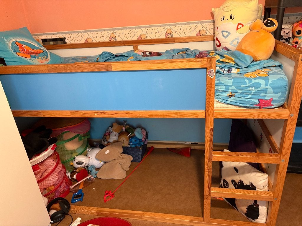 Ikea Kura Bed - halfhoogslaper of laagslaper (aanpasbaar), Ophalen, Gebruikt, Halfhoogslaper