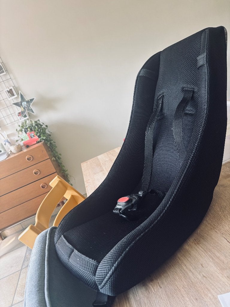 Kinderstoeltje/hangmat voor bakfiets, Fietsen en Brommers, Ophalen, Zo goed als nieuw, 0 t/m 10 kg, Voorzitje
