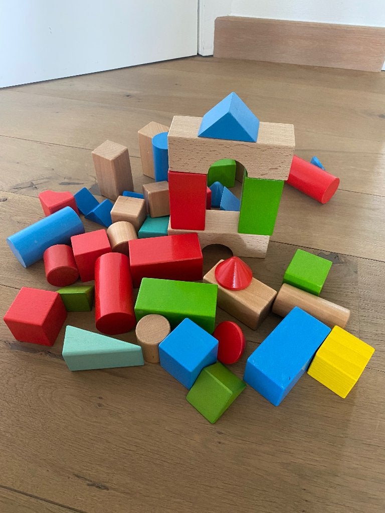 HABA-houten stapel-/bouwblokken, Kinderen en Baby's, Ophalen