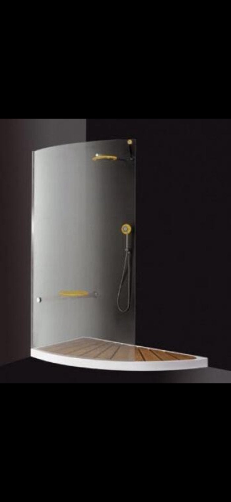 Cesana Luna 3261 – originele Italiaanse design inloopdouche, Doe-het-zelf en Bouw, Ophalen, Zo goed als nieuw