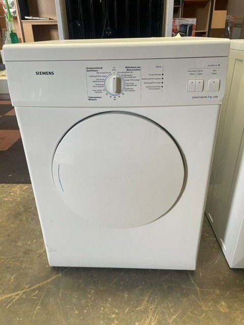 SÉCHEUR D'ÉCHAPPEMENT SIEMENS, 6 à 8 kg, Évacuation d'air, Chargeur frontal, Enlèvement