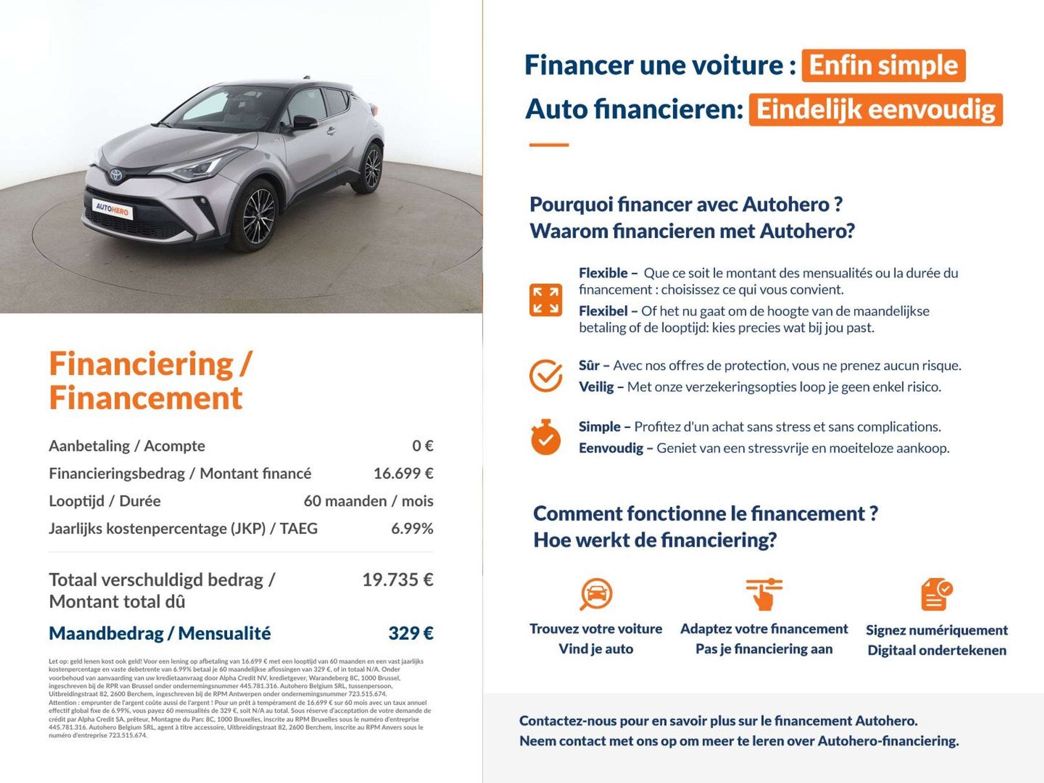 Toyota C-HR 2.0 Hybrid Style Selection (automatique), Autos, Argent ou Gris, Achat, https://public.car-pass.be/vhr/8e9ac6e1-87fd-424d-bfcc-a96e5302b149