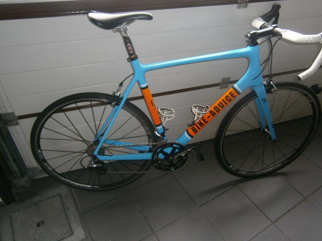koers fiets, Fietsen en Brommers, Ophalen, Gebruikt, Carbon, 10 tot 15 versnellingen