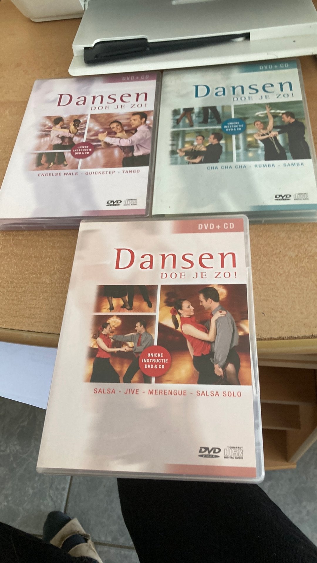 Dansen doe je zo! Dvd+cd, Ophalen of Verzenden, Zo goed als nieuw