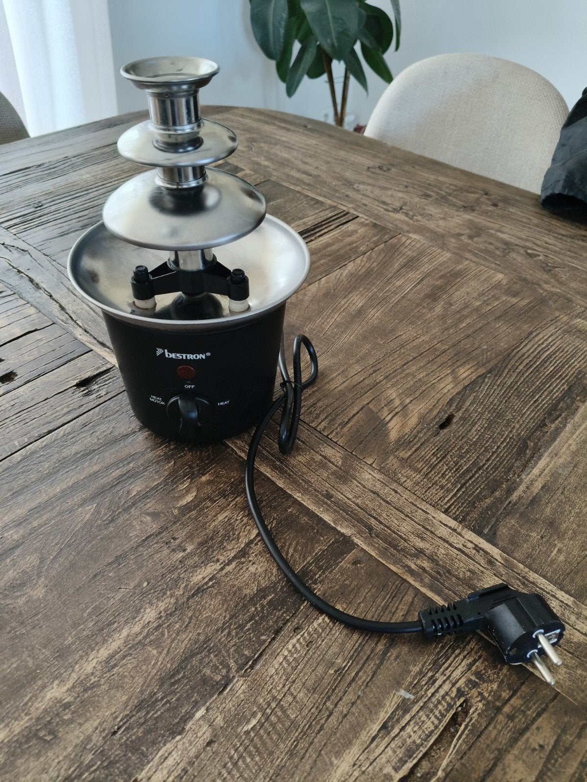 Bestron chocolade fondu, Electroménager, Fondue, Enlèvement, Neuf, Électrique, Service à fondue