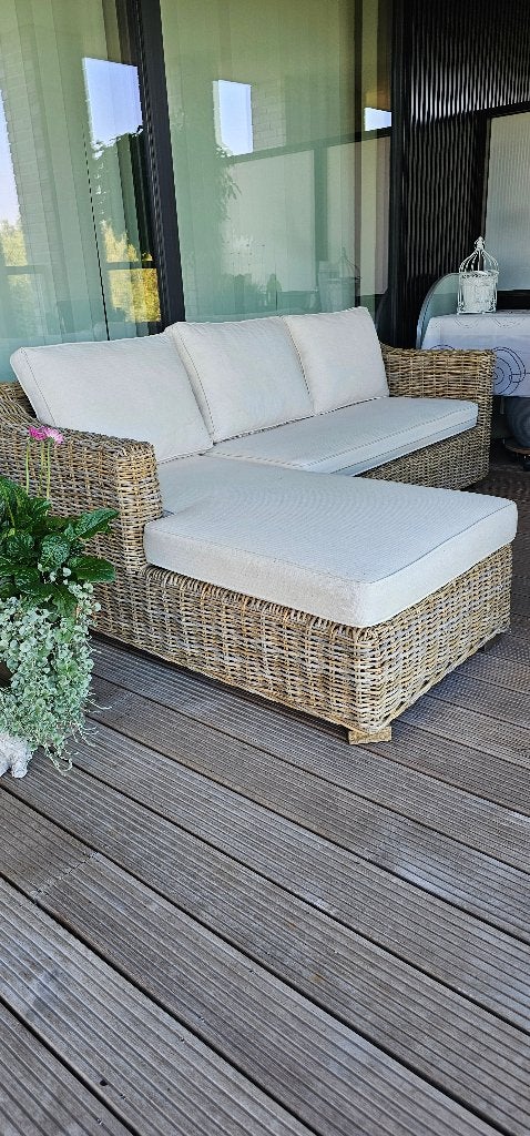 salon, Jardin & Terrasse, Ensembles de jardin, Neuf, Rotin, 3 places, Enlèvement
