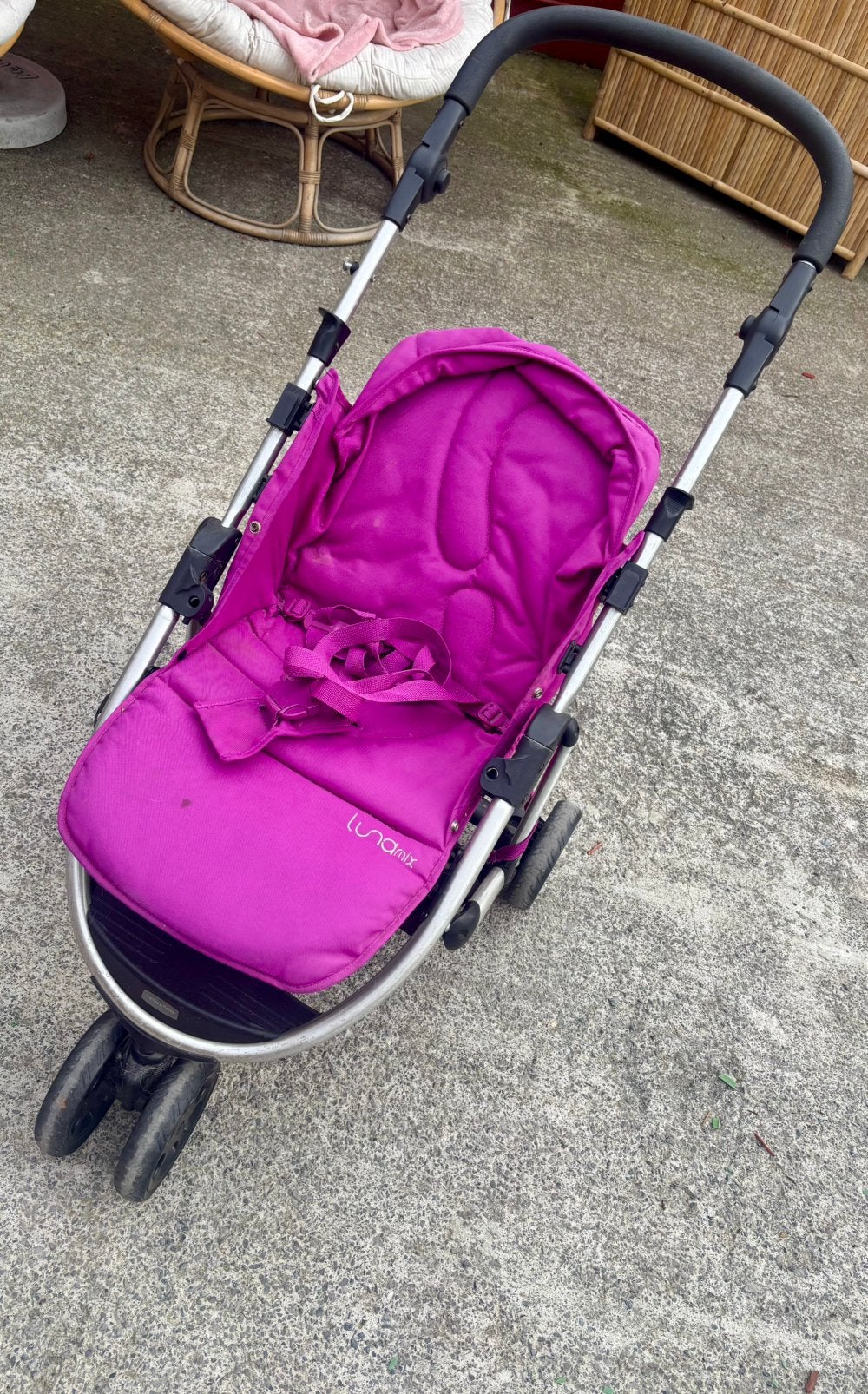 Poussette bebe, Enlèvement, Utilisé