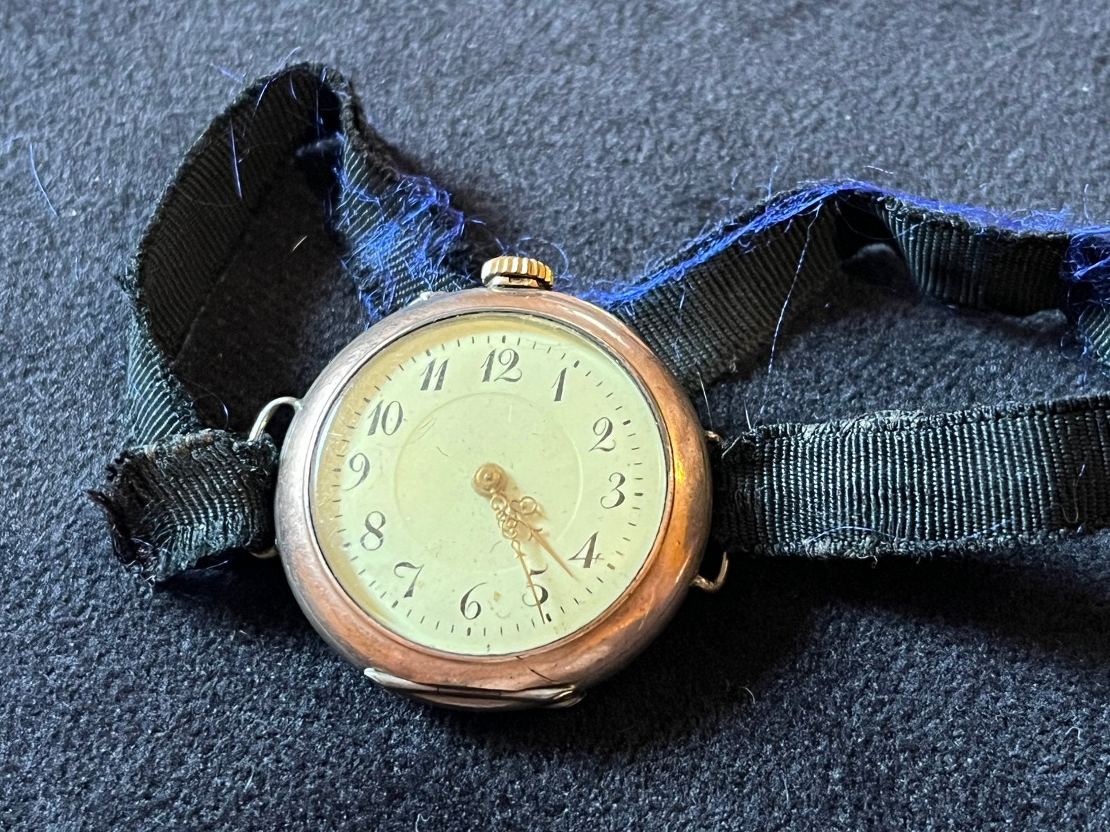 Montre de tranchée en Argent Massif 800- FONCTIONNELLE, Enlèvement ou Envoi, Argent