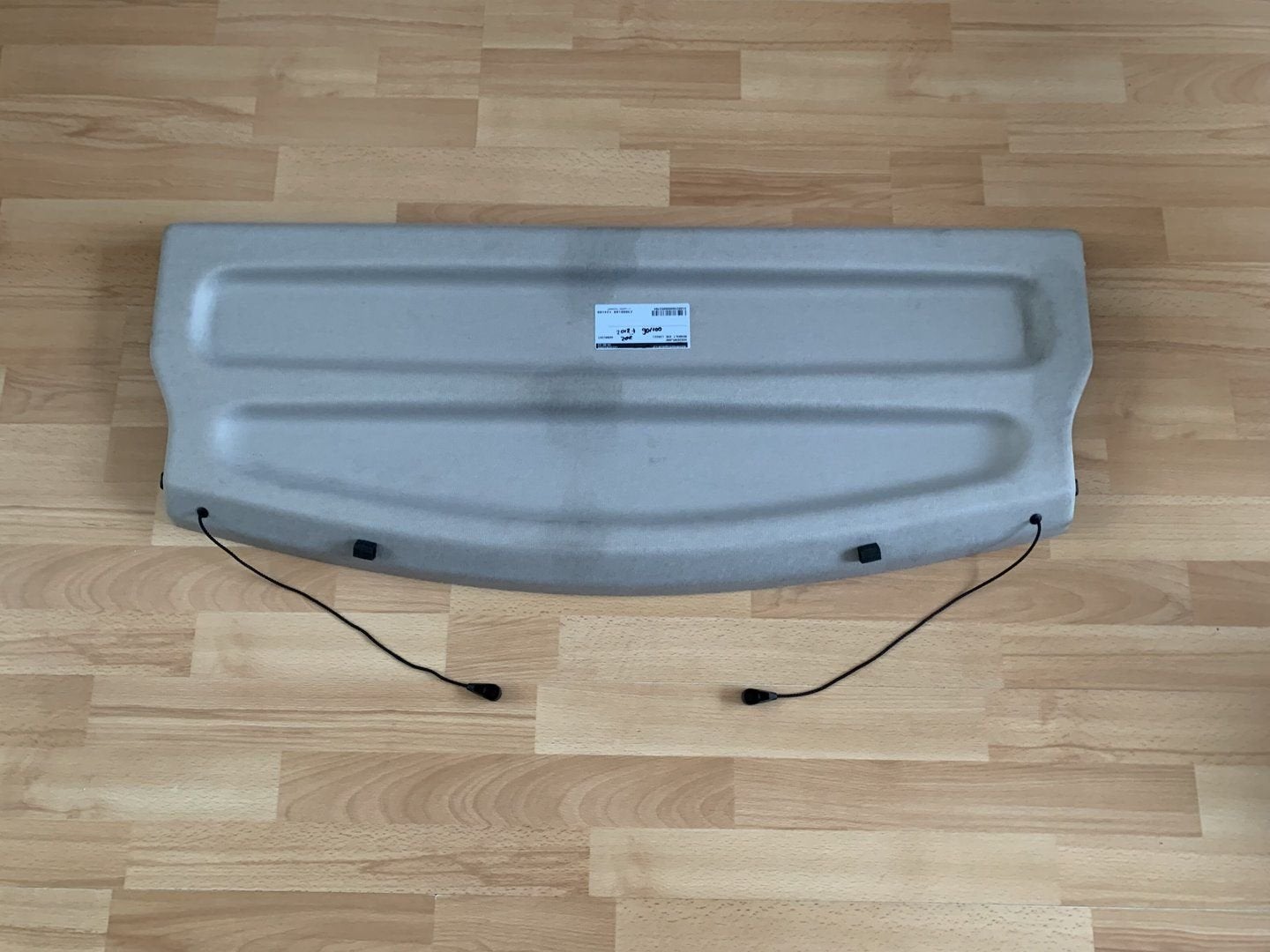 hoedenplank renault ZOE electric 2012 + wit, Autos : Pièces & Accessoires, Habitacle & Garnissage, Renault, Utilisé, Enlèvement ou Envoi