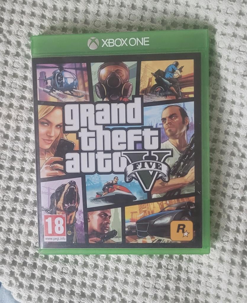 Grand Theft Auto 5, Consoles de jeu & Jeux vidéo, Jeux | Xbox One, Enlèvement ou Envoi, 1 joueur, À partir de 18 ans, Aventure et Action
