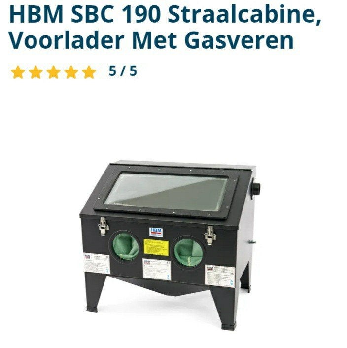 zandstralen, Doe-het-zelf en Bouw, Ophalen