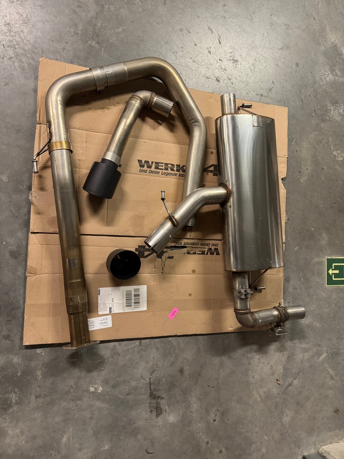 Milltek Exhaust Black Tips / Hyundai i20N/i30N + Kia Ceed GT, Ophalen, Gebruikt, Hyundai