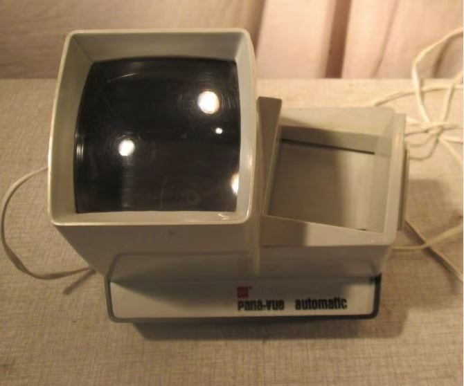 Visionneuse de diapositives rétro - Pana-vue Automatic, Enlèvement ou Envoi, Comme neuf