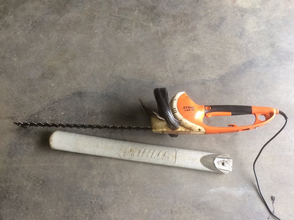 Taille-haie électrique STIHL HSE 71, (toujours utilisé), Enlèvement, Utilisé, Électrique, Stihl