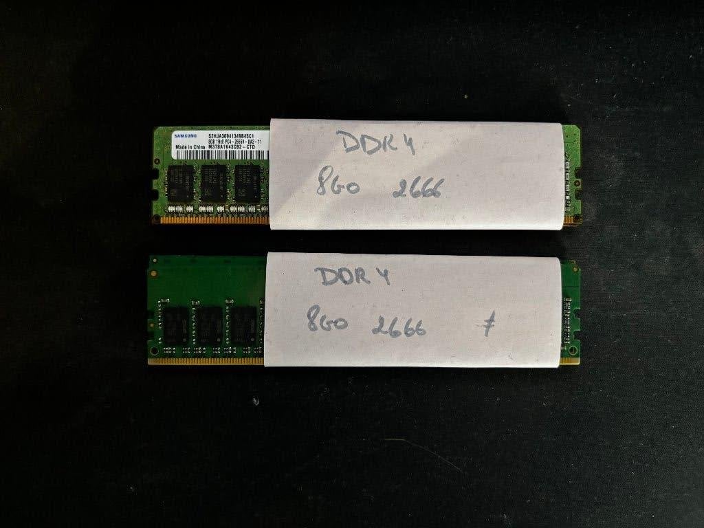 DDR4 2666 8 GB RAM, Ophalen, Gebruikt, DDR4, 8 GB