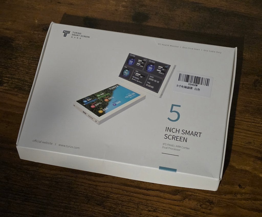 TURZX-Monitor 5inch | 12.7cm | Smart Screen, Computers en Software, Ophalen of Verzenden, Zo goed als nieuw