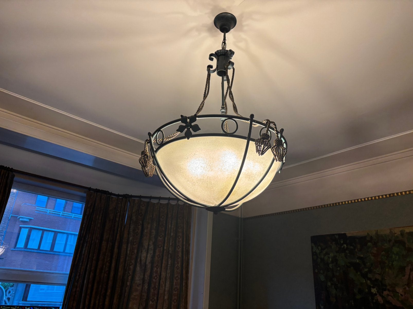 Luster art nouveau, Enlèvement, Utilisé