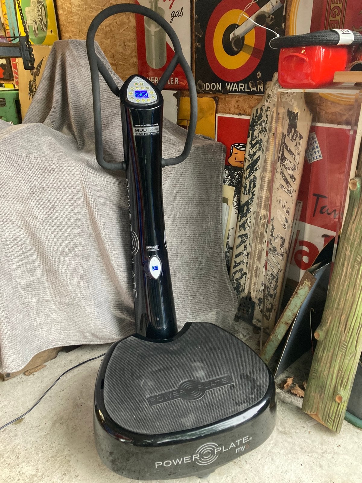 Trilplaat powerplate my 5, Sport en Fitness, Ophalen, Zo goed als nieuw, Trilplaat