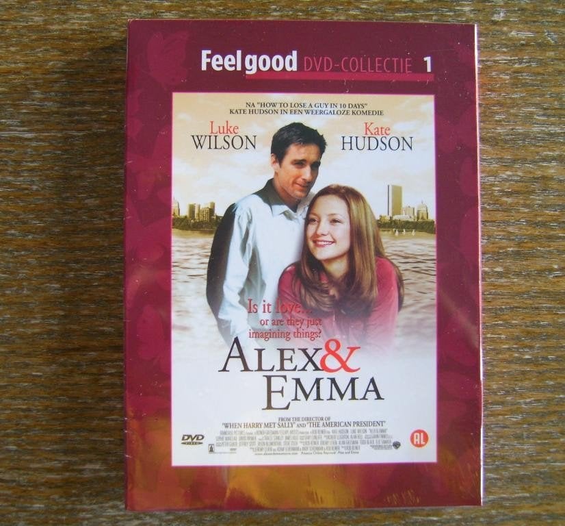 dvd film 'Alex and Emma' (Kate Hudson, Luke Wilson), Comédie romantique, Enlèvement ou Envoi, Anglais, Anglais