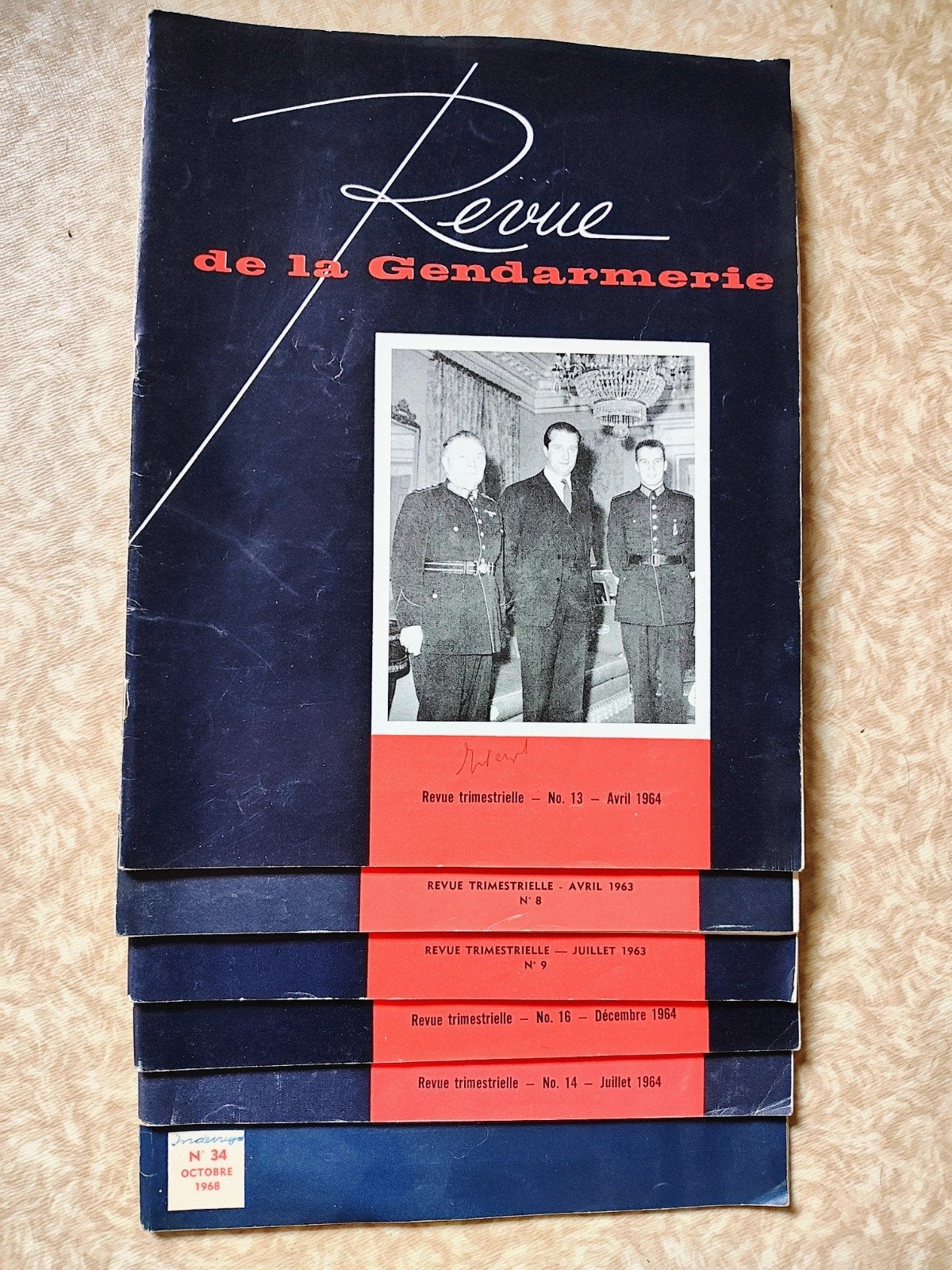 revue de la gendarmerie belge, Ophalen of Verzenden