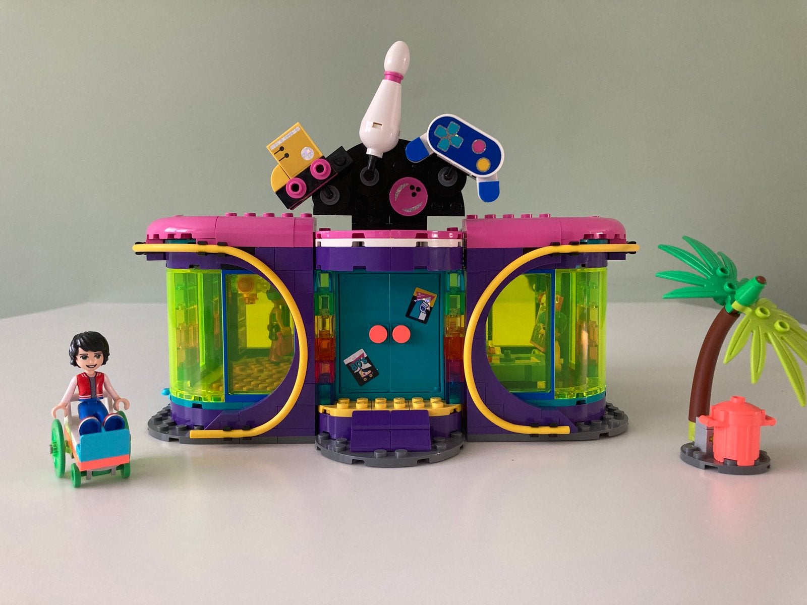 Lego Friends rolschaatsdisco speelhal, Lego, Friends, Ophalen of Verzenden, Zo goed als nieuw