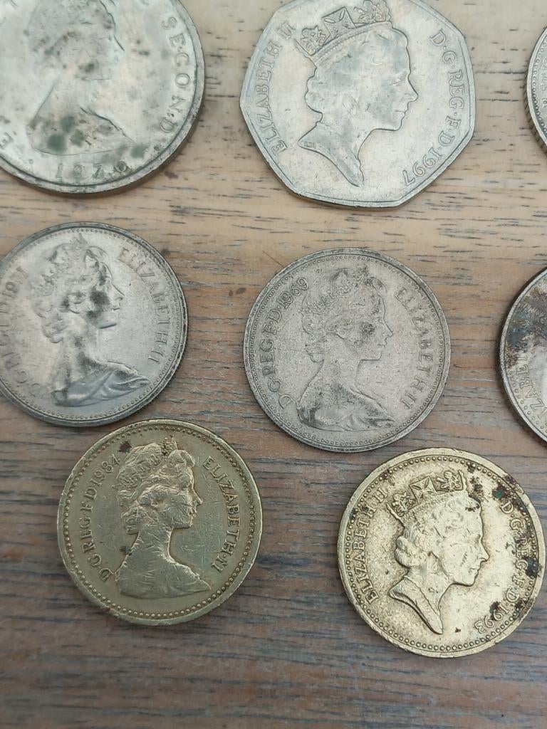Pièces Élisabeth 2, Postzegels en Munten, Munten | Europa | Euromunten, Ophalen