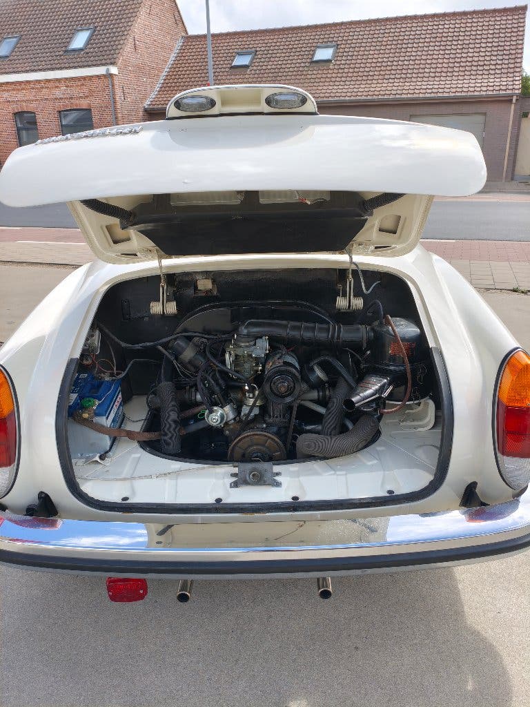 Vw karmann ghia bwj 1973 perfecte staat, gekeurd+ garantie, foto 11