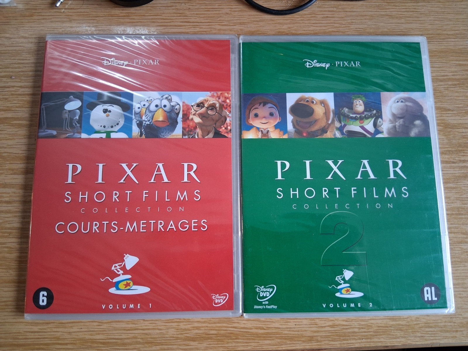 dvd´s Disney Pixar short movies 1 en 2, nieuw in verpakking, Tekenfilm, Nederlands, Ophalen of Verzenden, Nieuw in verpakking