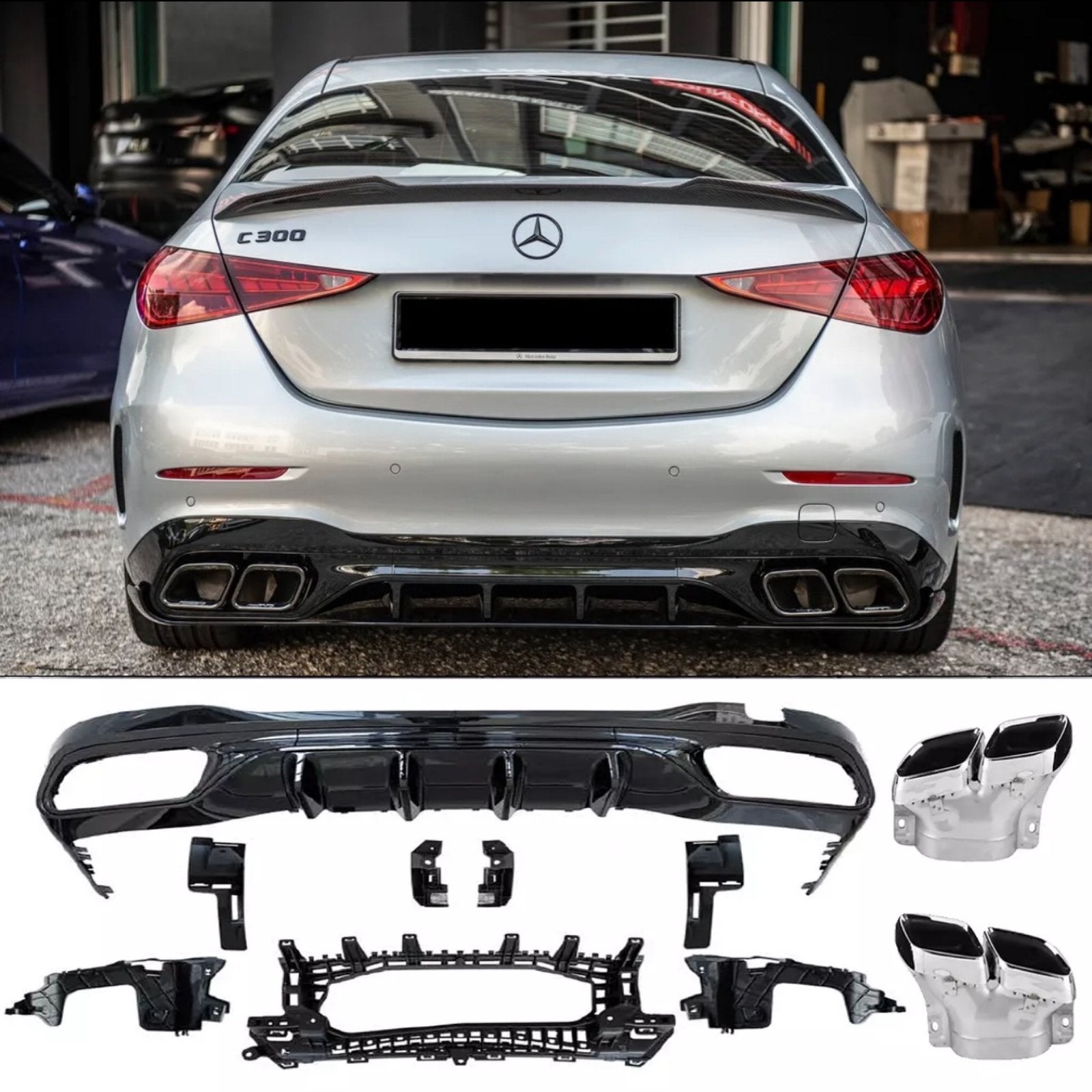 Diffuseur Mercedes Classe C w206, Autos : Pièces & Accessoires, Enlèvement, Neuf, Mercedes-Benz