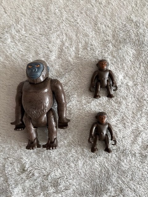 Playmobil - 6639 - Gorilla met baby’s, Kinderen en Baby's, Ophalen, Zo goed als nieuw, Complete set