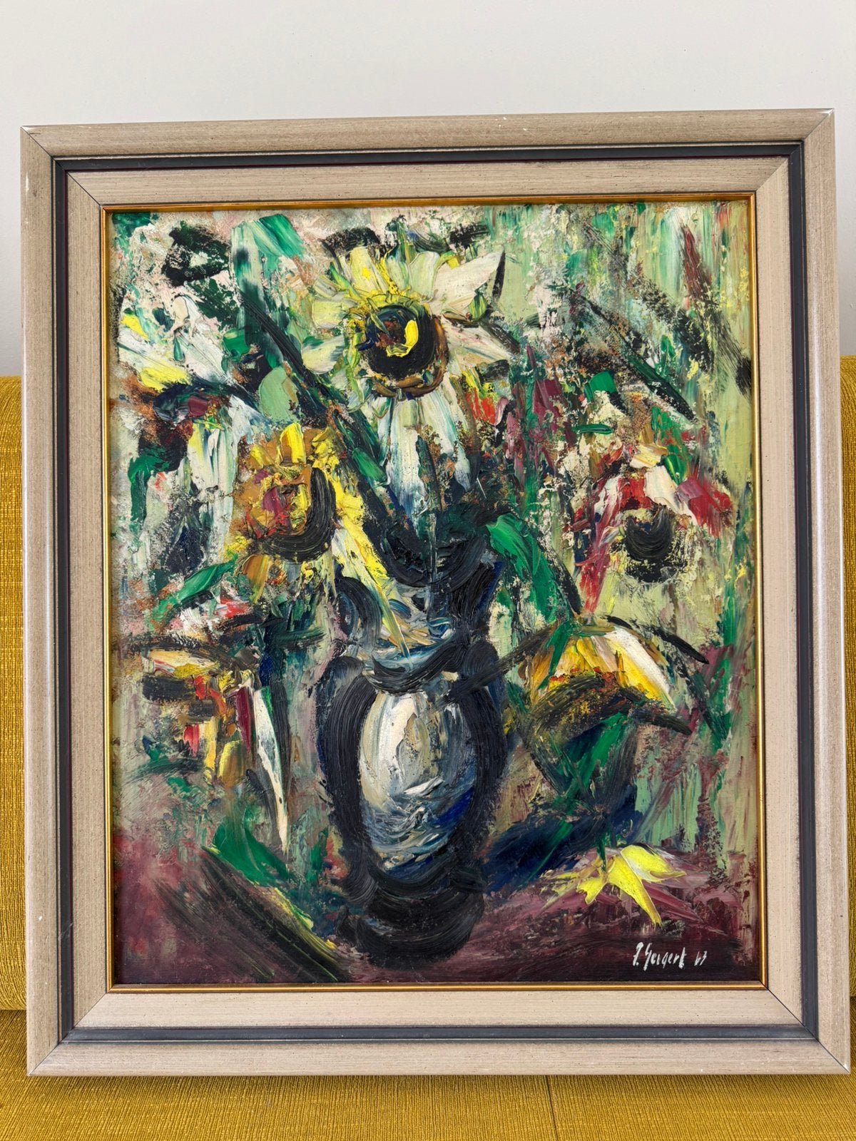 Stilleven van Fernand Gevaert uit 1963, Antiek en Kunst, Kunst | Schilderijen | Klassiek, Ophalen, Stilleven