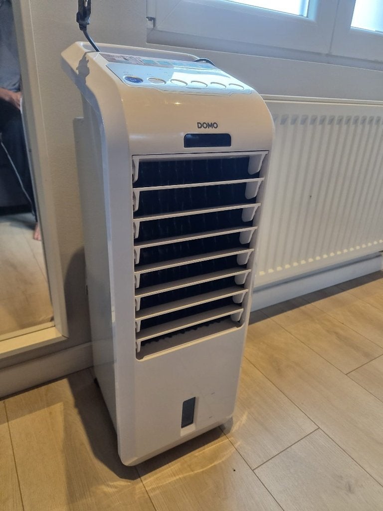 DOMO Air Cooler / Desert Cooler met waterreservoir, Enlèvement, Comme neuf, Ventilateur tour